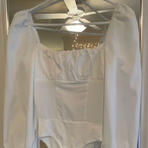 PRINCESS POLLY WHITE BODYSUIT